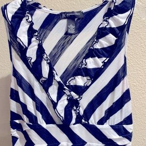 INC petite sleeveless dress